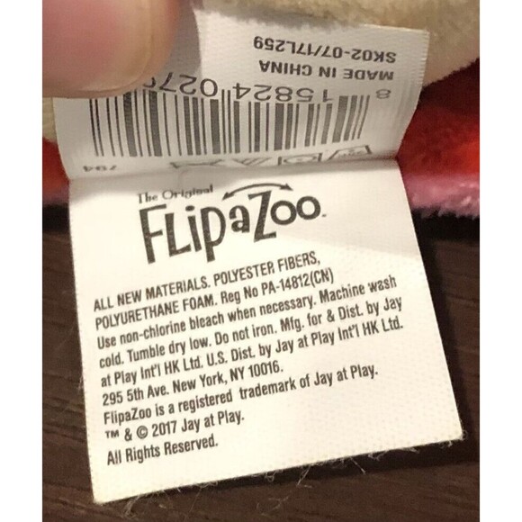 Disney FlipaZoo Mickey Mouse to Minnie Mouse 2-in-1 Plush Reversible Toy 14" - Picture 11 of 12